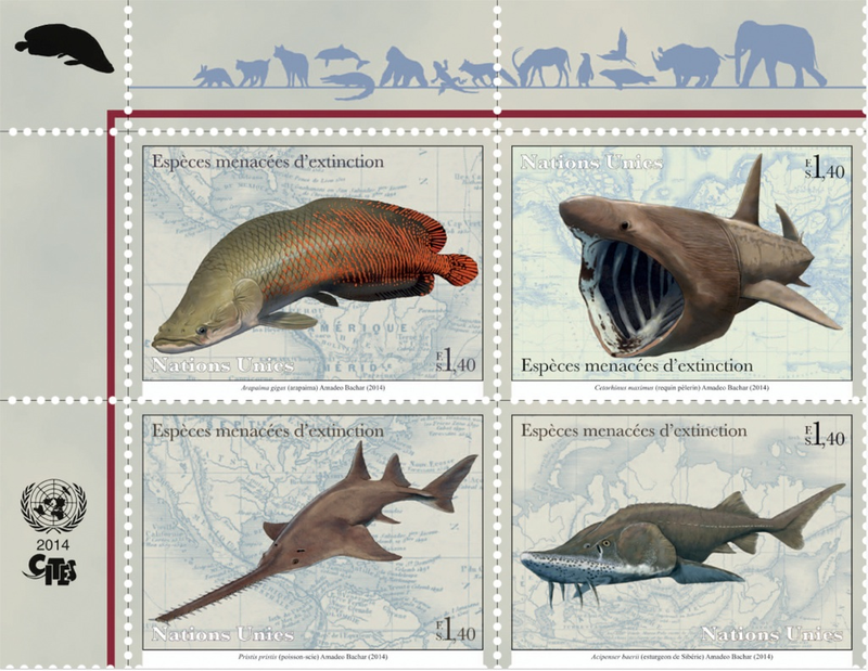 Illustration for article titled The Art on These Endangered Species Stamps Is Incredible